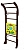 Шведская стенка Kampfer Baby Step Busyboard (№5 Шоколадный Бизиборд желтый)